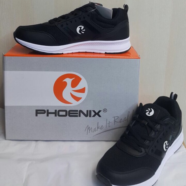 Sepatu Sport Phoenix Nix Black