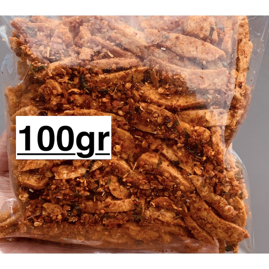 BASRENG PEDAS DAUN JERUK 100gram JELEGUR.ID TERMURAH TERBAIK