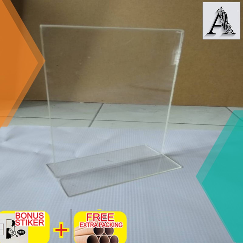 

Murah acrylic brosur 4R ( polos)