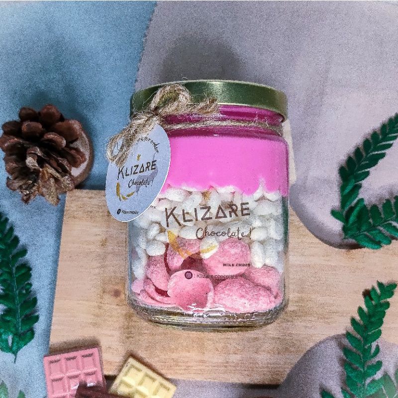 

CHOCO JAR WITH KOKO KRUNCH/CHOCO IN JAR/KLIZARE CHOCOLATE/COKELAT LUMER/DESERT CHOCOLATE/DESERT BOX/KOKO KRUNCH/CHOCO CHIPS