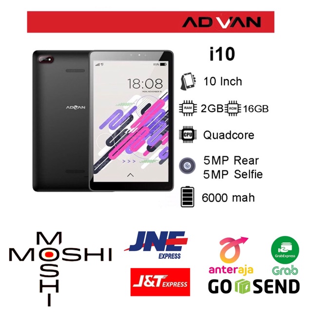 TABLET ADVAN i10 RAM 2GB INTERNAL 16GB /ADVAN TAB X7 MAX