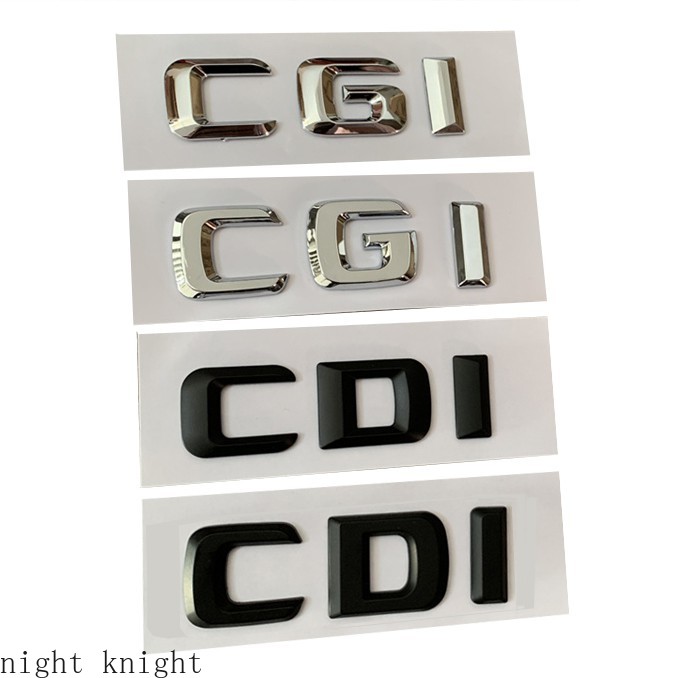 Stiker Emblem Tulisan Cgi Cdi Bahan Plastik Abs Untuk Mobil Mercedes Benz W211 Sls W203 W204 W210 Glk W124 W168