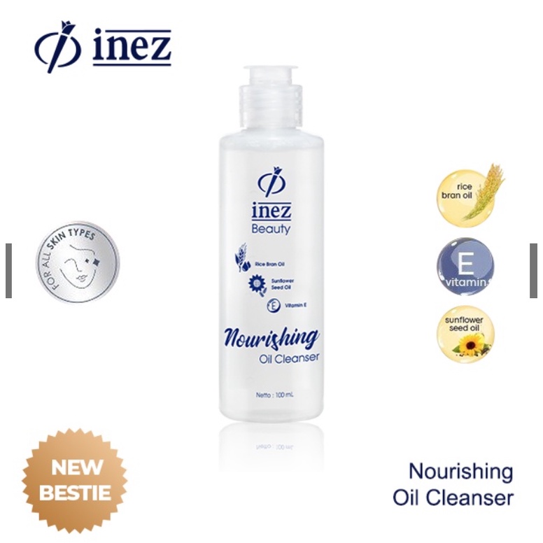 Inez Cosmetics Nourishing Oil Cleanser Easily Removes Waterproof Makeup 100 ml