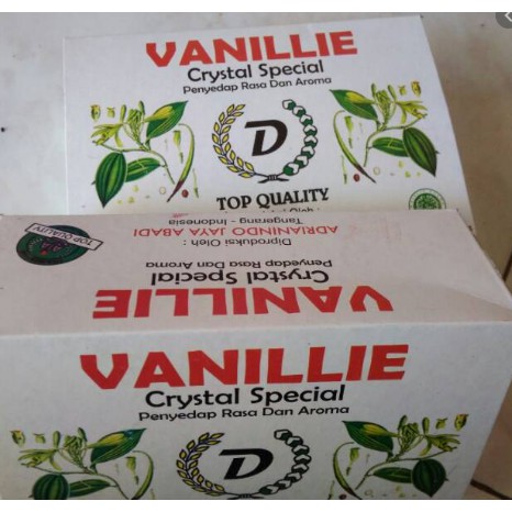 

Vanillie D / bubuk vanili sachet