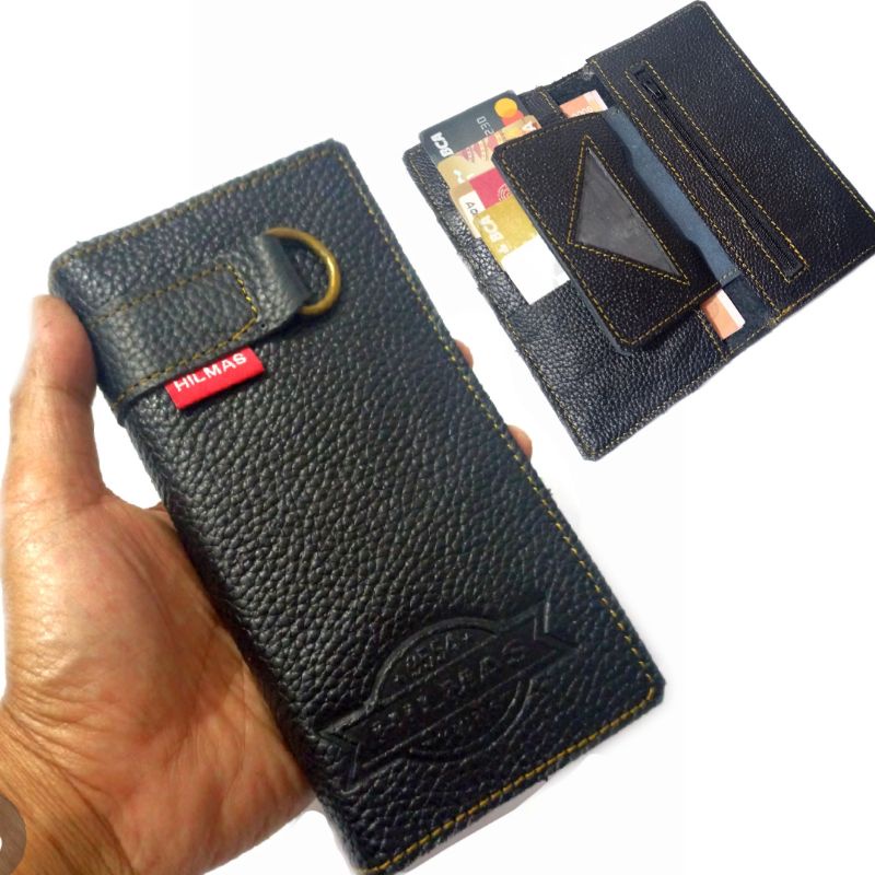 dompet  panjang pria kulit asli full termurah