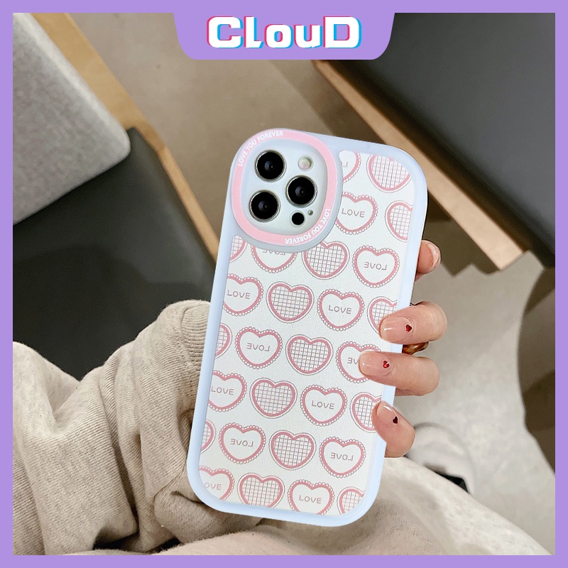 Casing Realme C53 5i 6i 8 7i 5 5S C3 C35 C21Y C11 2021 C15 C31 8Pro C20 C11 C17 7 6 C25Y C20A 6s Narzo 20 Pro 30A 50A Prime 50 Love Pink Heart Cute Bow Shockproof Soft TPU Sarung