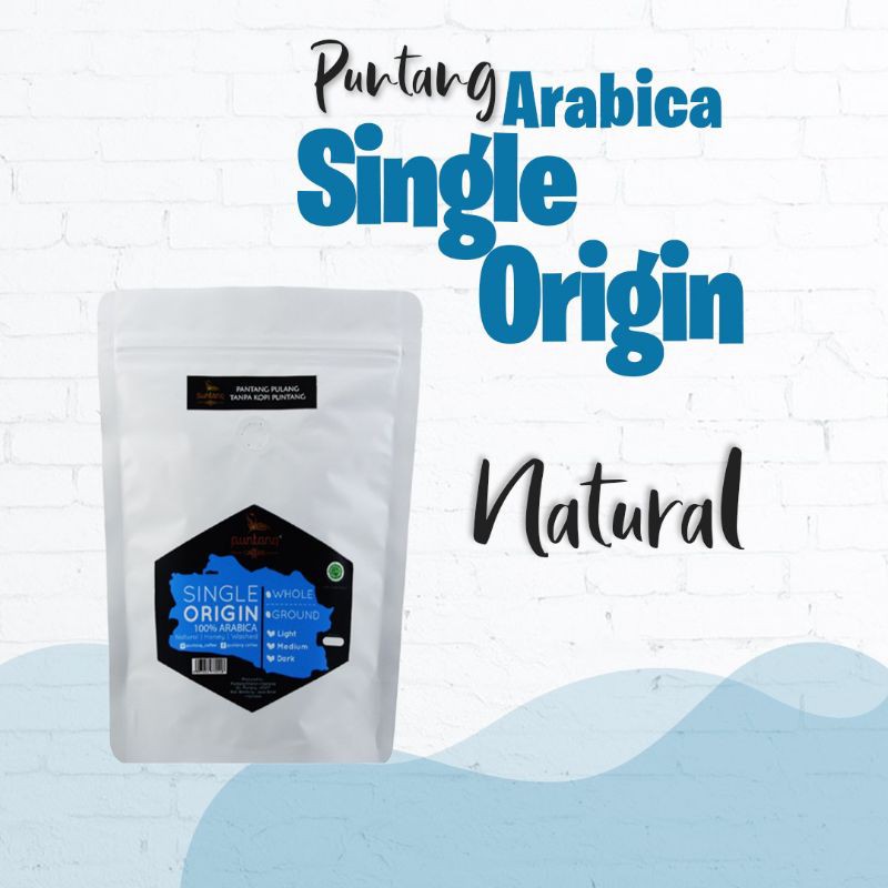

Single origin Arabika Puntang Natural/honey/washed kopi bubuk/biji 100g