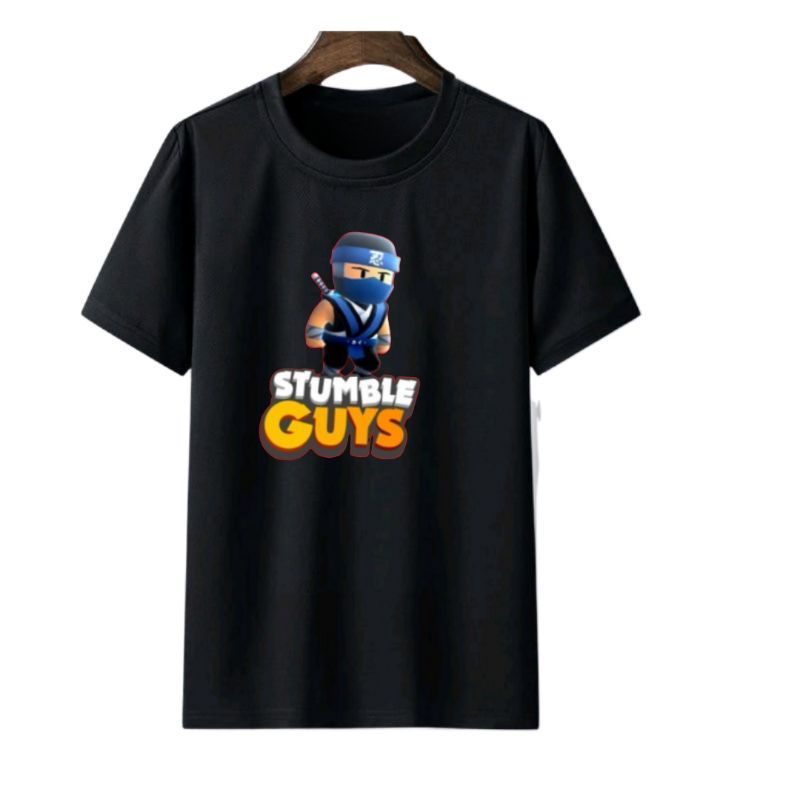 Baju Kaos Stumble Guys ninja Anak COWOK/Cewek-Remaja