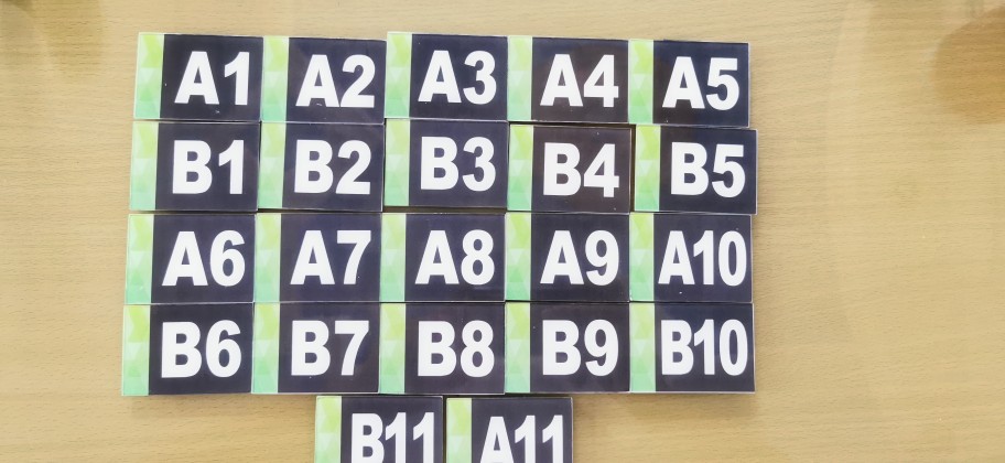 Nomor Kamar Hotel Kos Bahan Akrilik