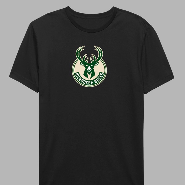 Kaos basket tshirt nba Milwaukee Bucks