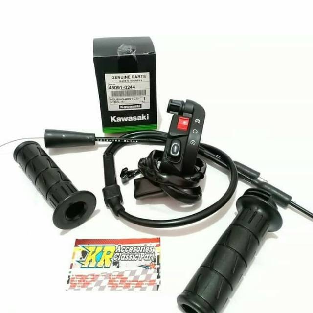 HOLDER KANAN NINJA KSR DOUBLE ORIGINAL KAWASAKI