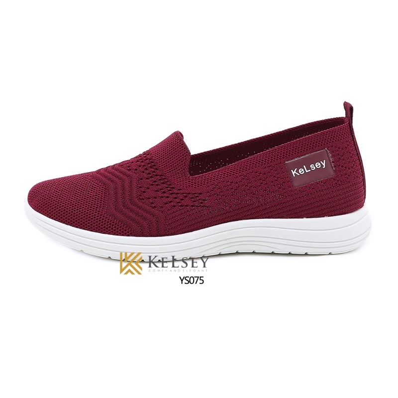 NICOLE SEPATU FLAT SHOES WANITA KELSEY YS075 SEPATU FLYKNIT WOMEN