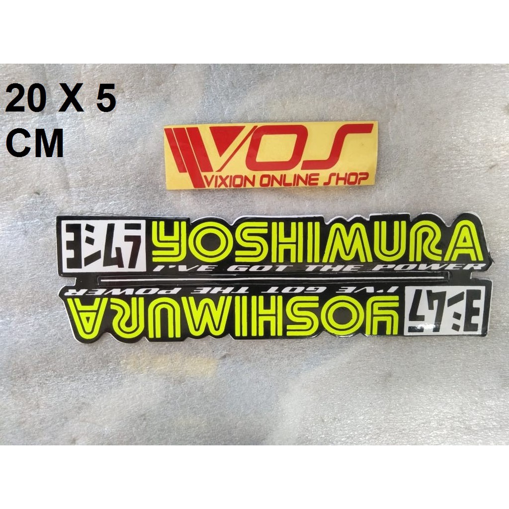 

STIKER UNIK YOSHIMURA STABILO