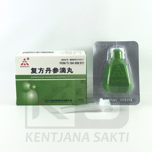FUFANG DANSHEN DI WAN COMPOUND DANSHEN DRIPPING PILL OBAT JANTUNG