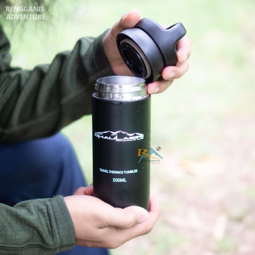 BOTOL MINUM TRAVEL TUMBLR TERMOS DHAULAGIRI 350 ML 500 ML OUTDOOR HIKING SEPEDA OLAHRAGA