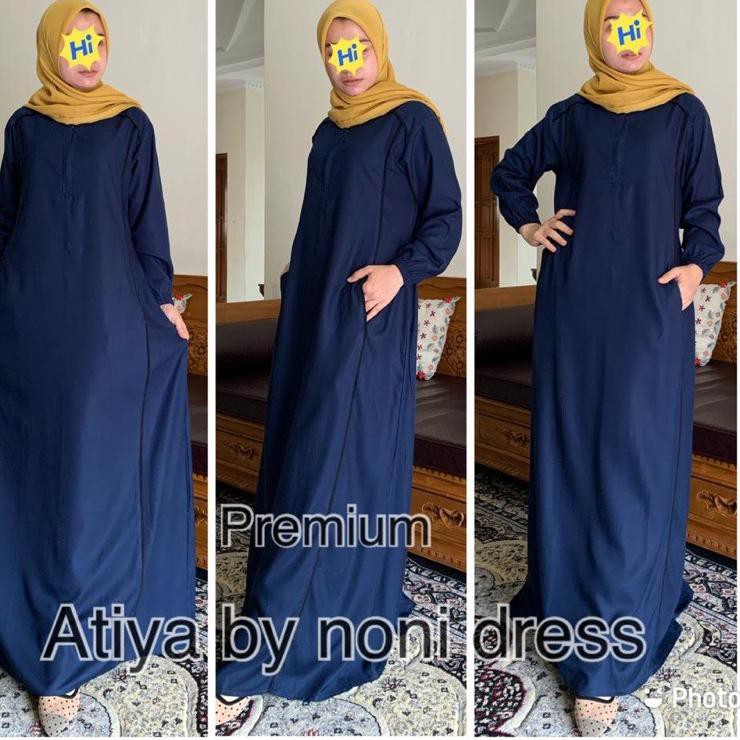 ♨ Daster Arab PREMIUM ATIYA by NONI Dress ORI ➹