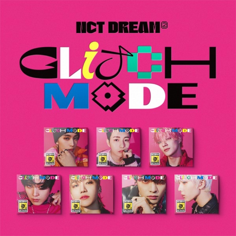 [READY STOCK] NCT DREAM - Glitch Mode SEALED Digipack ver. + Poster (with Tube)