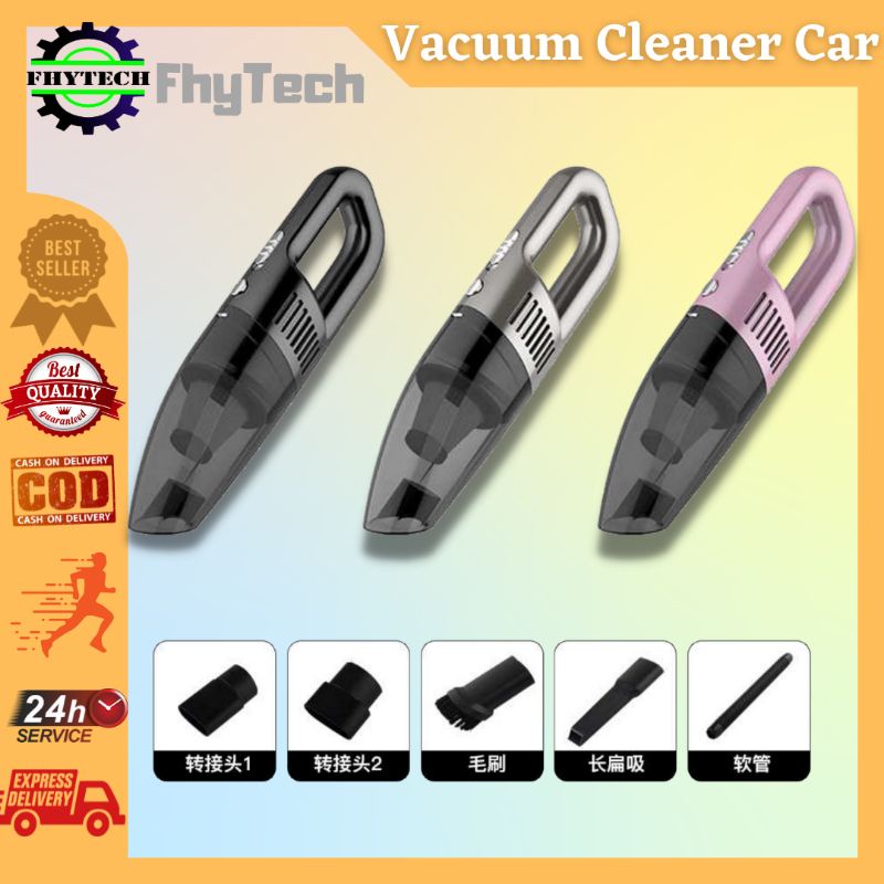 CUCI GUDANG Vacuum Vacum Vakum  Cleaner New Penyedot Penghisap Debu Kotoran Lantai Jok Kursi Mobil 1