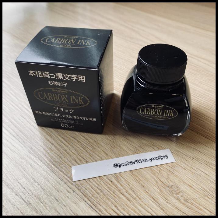 

Best Seller Platinum Fountain Pen Ink Black Carbon 60Ml Waterproof #Iroshizuku