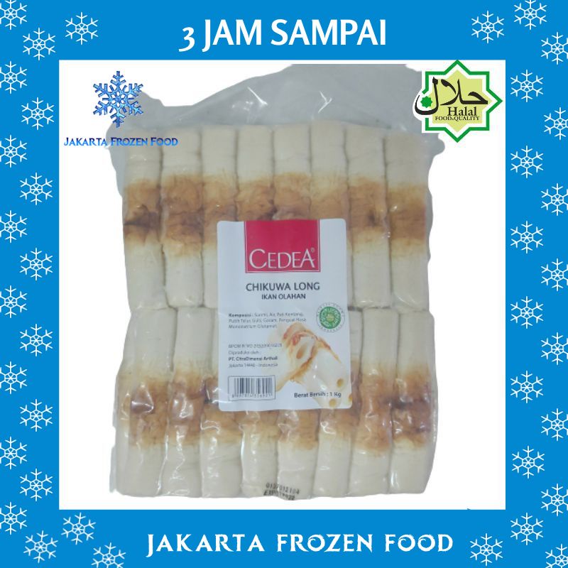 

Chikuwa Long CEDEA Ikan Olahan 1 Kg