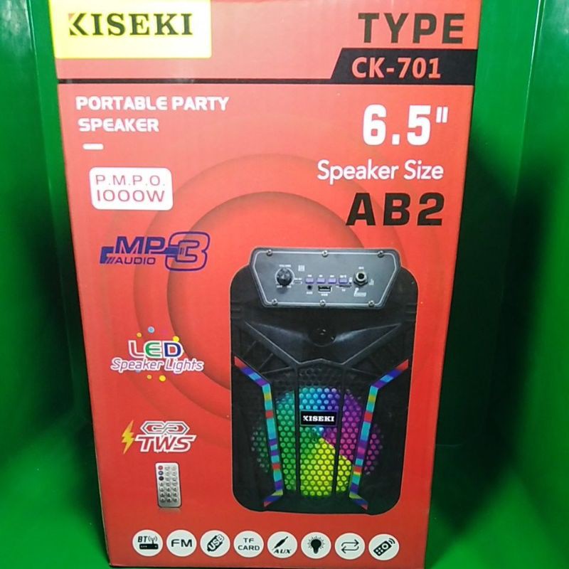 SPEAKER PORTABLE 6.5 INCI ~ AB2 1MIC KABEL