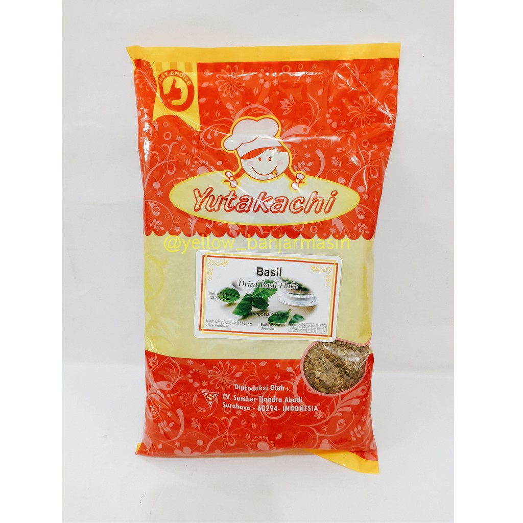 

BASIL FLAKES YUTAKACHI 250GR