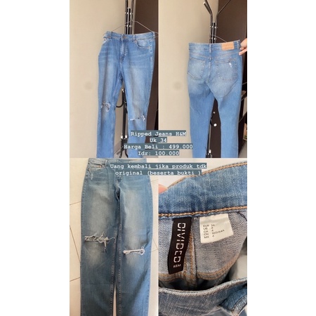 Jeans, Kulot, linen H&M Ada Woman&61