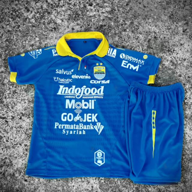 Jersey Persib Home 2019 Anak 1 stel