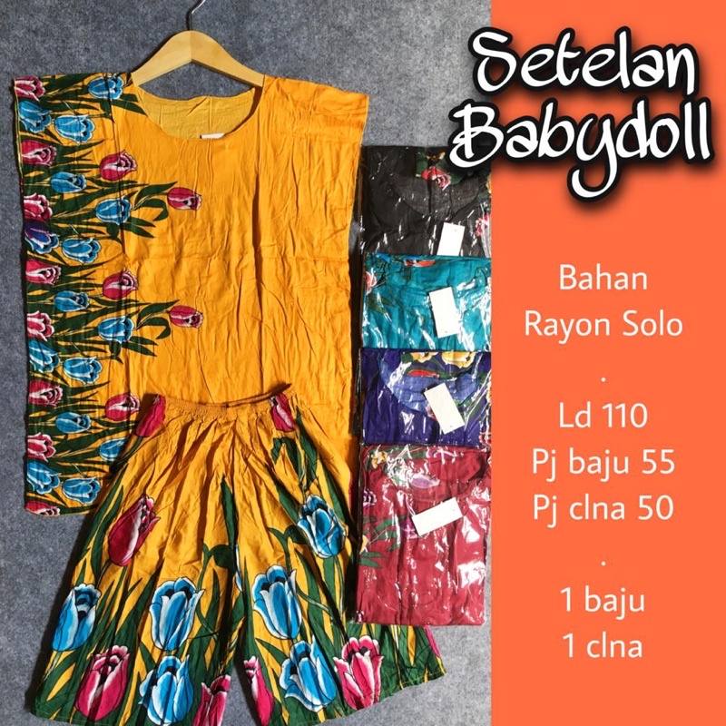 Babydoll Yukensi (Grosir)