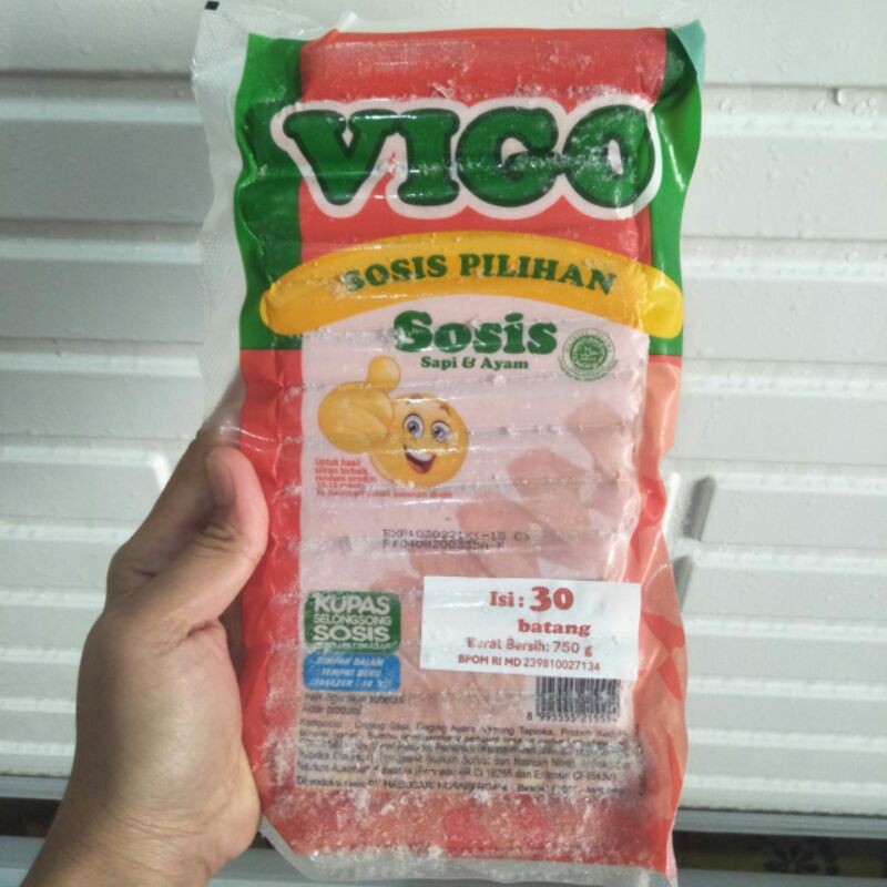 

Sosis Vigo 750 Gr isi 30 pcs