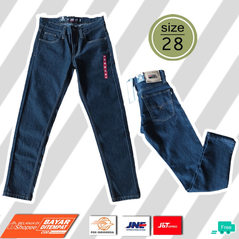 DISKON Celana  Jeans  Pria GABRIELLE  Slim Fit SIZE 28 