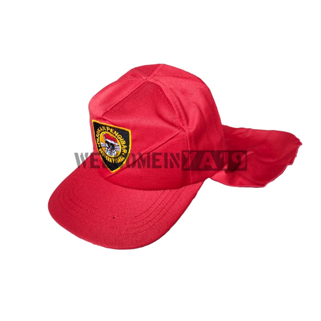 Topi Pasukan Pengibar Bendera (PASKIBRA) Merah / Topi Jepang Logo PASKIBRA