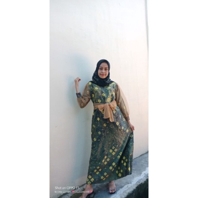 Gamis lesti jumputan