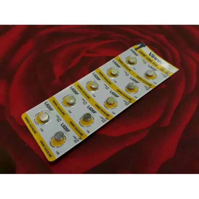 BATERAI JAM VINNIC 377 626 SR626SW SR626 AG4 LR66 SR-626 SR626 L626F L626 LR626 BATRE BATREI JAM TANGAN KANCING ORIGINAL