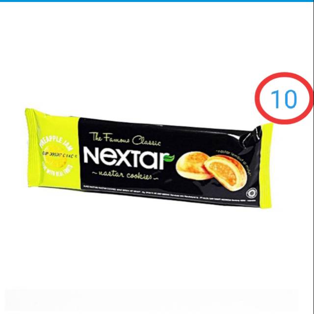 

Nabati Nextar Nanas Kue Kering [10 pcs]