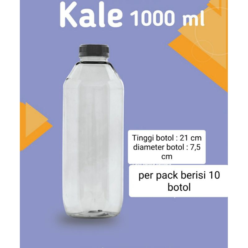 Botol plastik kale 1000 ml