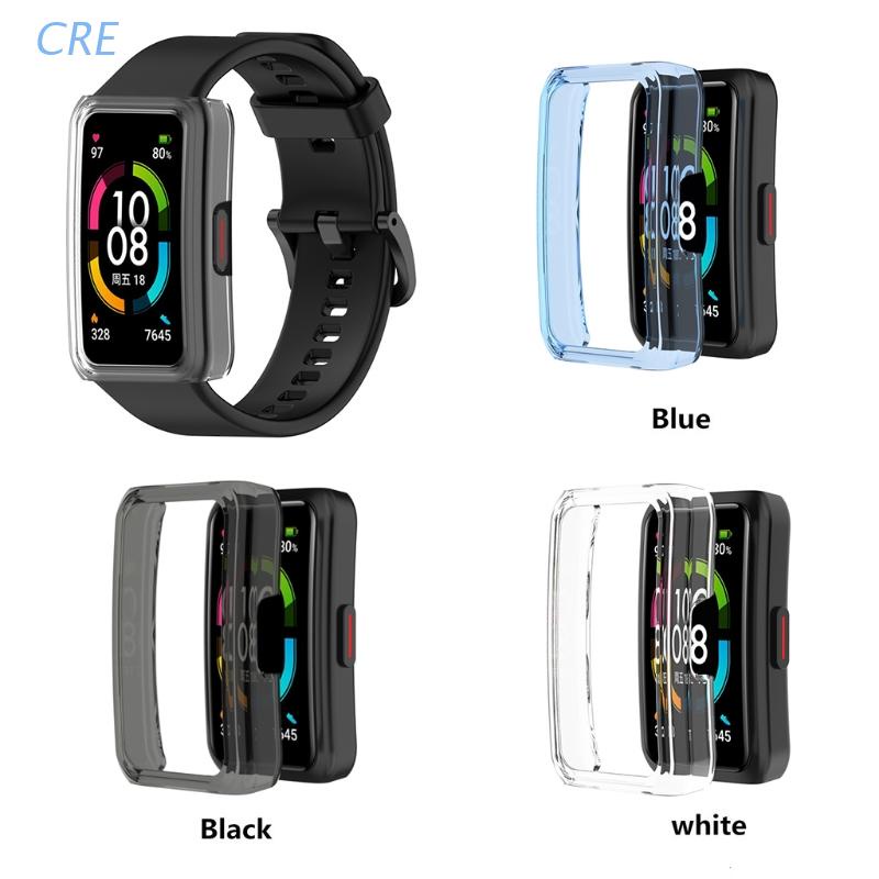 Cre Hard Case Smartwatch Bahan Pc Untuk Huawei Honor Band 6