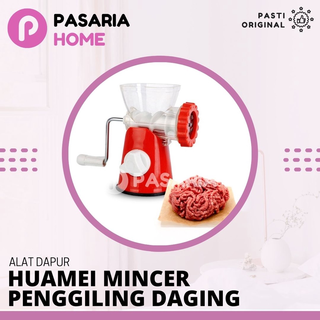 PENGGILING DAGING Huamei Mincer Blender Penghalus/Cincang/Giling Beef Bakso Lembut