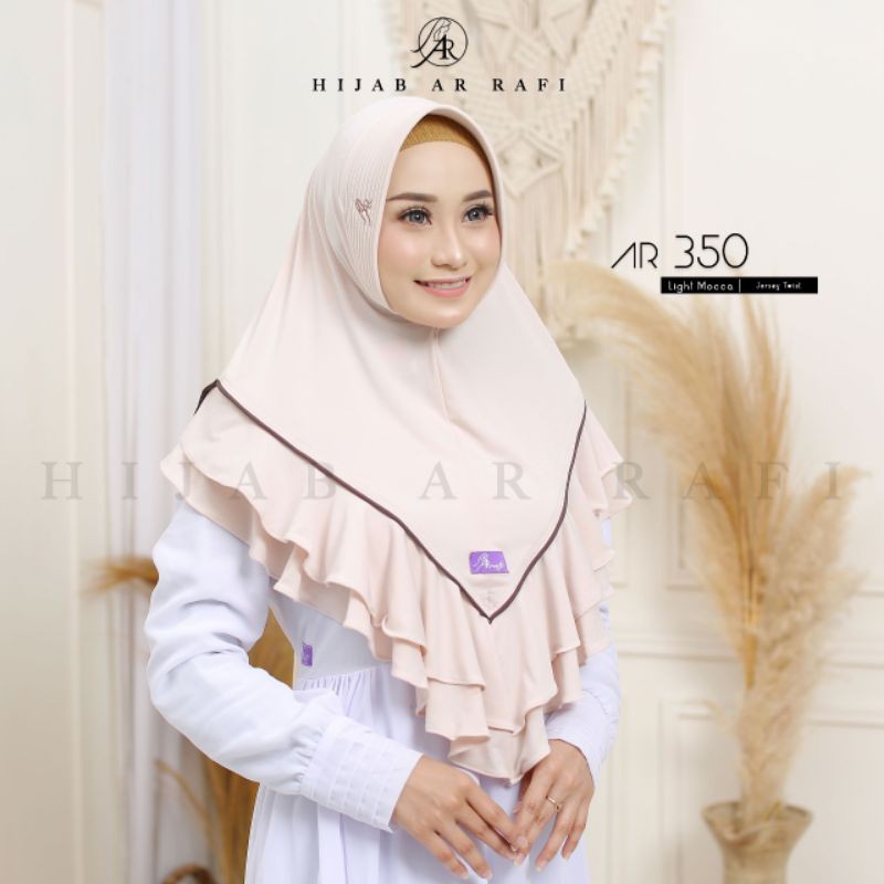 Hijab arrafi AR 350 standar new arrival hijab instan | INAYAHHIJAB-Lightmocca