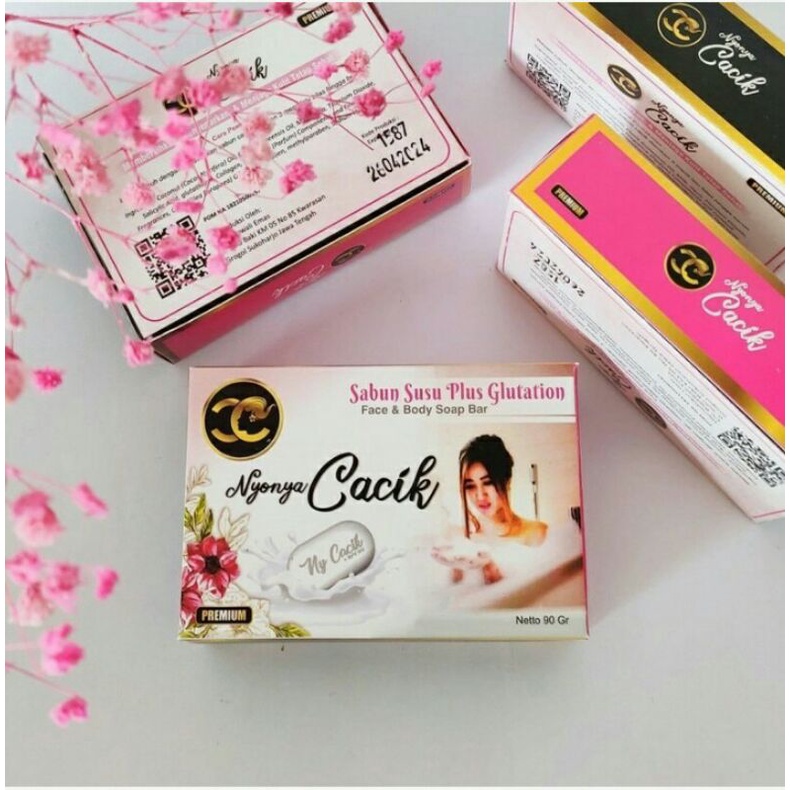 [Bisa COD] Sabun Dosting Nyonya Cacik 90 gram | Sabun Pemutih Nyonya Cacik Original