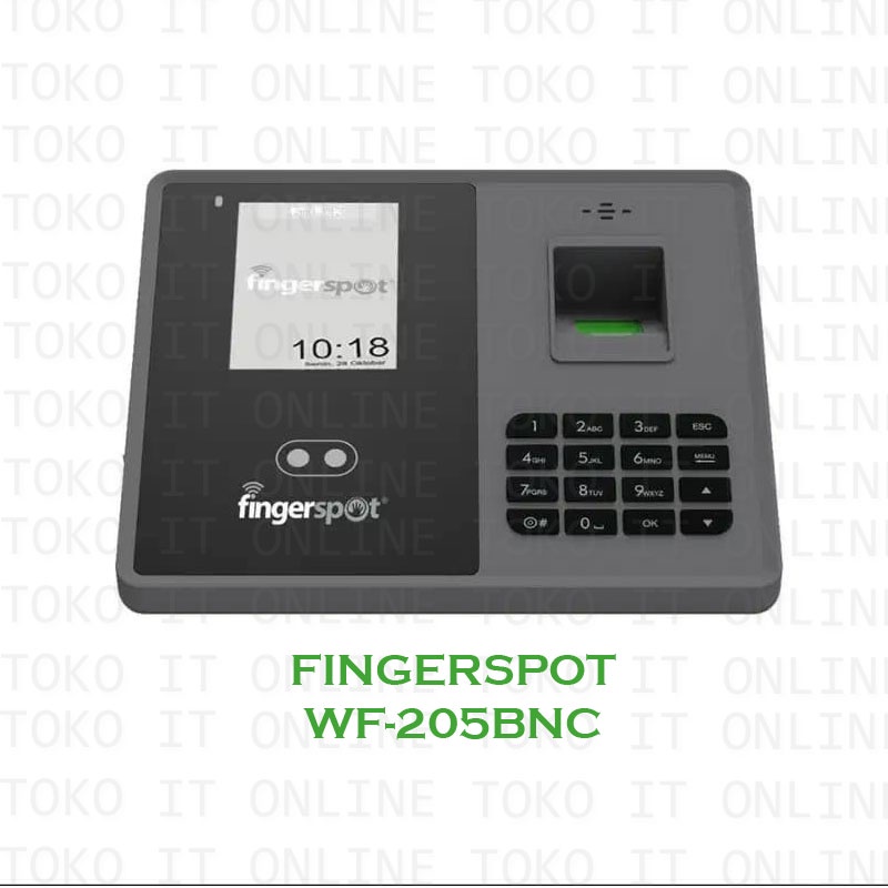 Mesin Absensi Fingerspot Revo WF-205BNC (Wifi, Face &amp; Fingerprint)