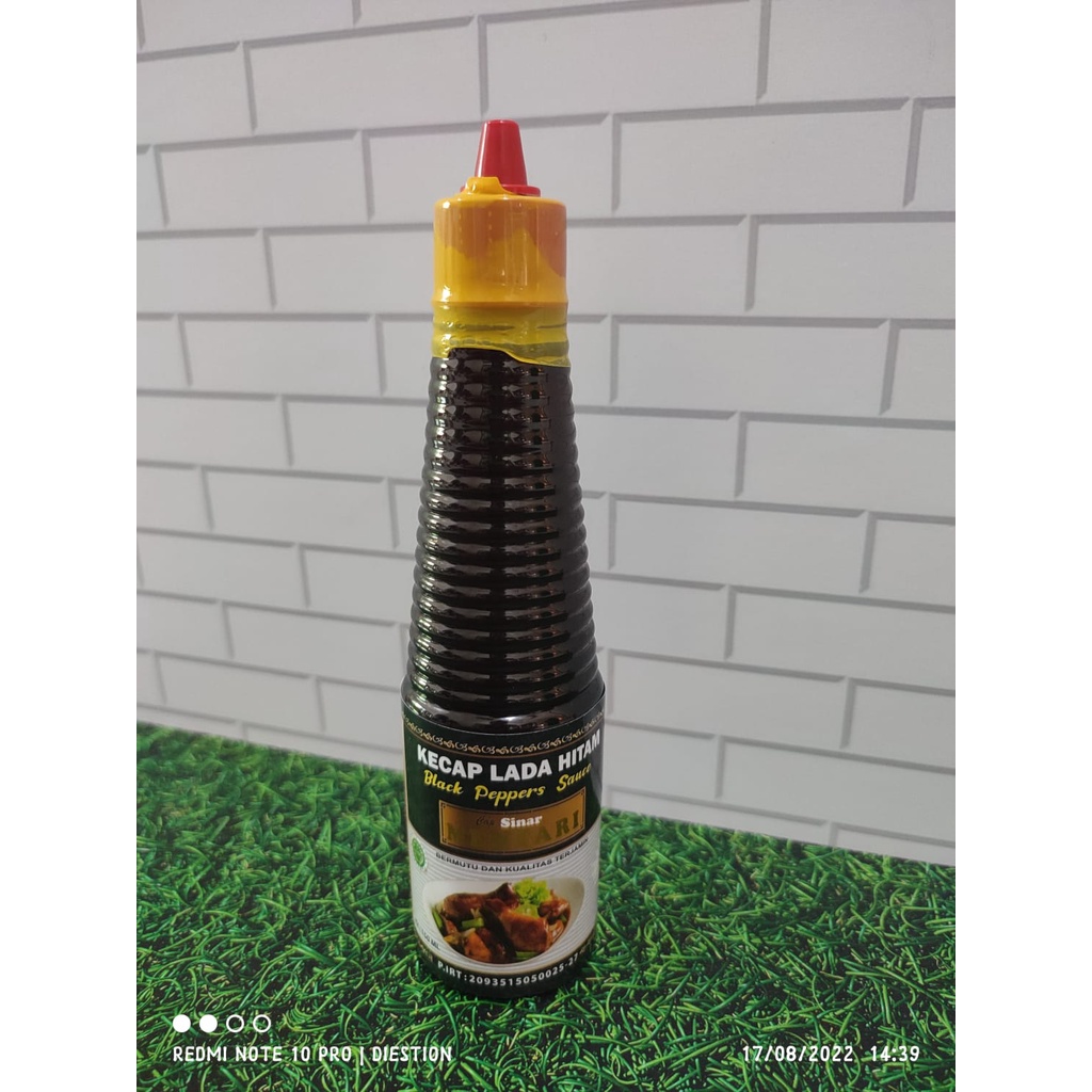 Kecap Lada Hitam Cap Sinar Mentari 150mL [Halal]