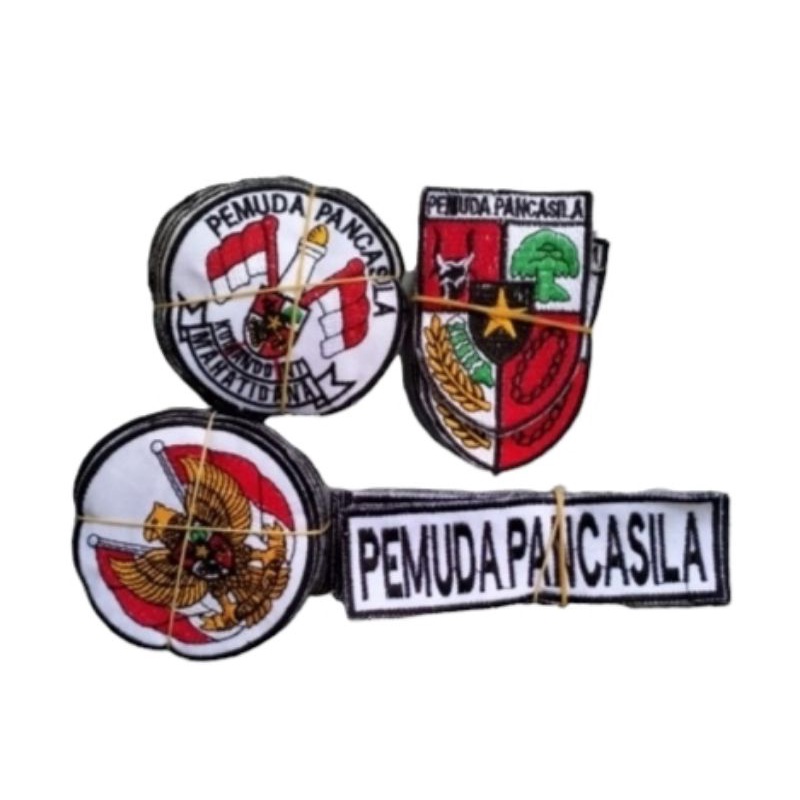 EMBLEM BORDIR PEMUDA PANCASILA DAN KOMANDO INTI