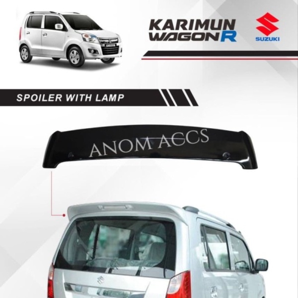 Spoiler Karimun Wagon R dengan lampu / Spoiler Wagon R With Lamp Limited
