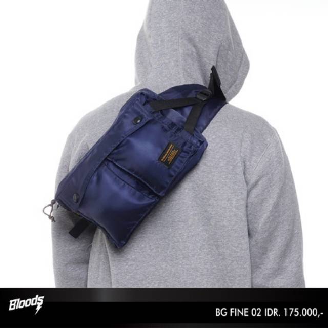 Waist bag / Tas Selempang / Sling bag BG FINE BLOODS Original