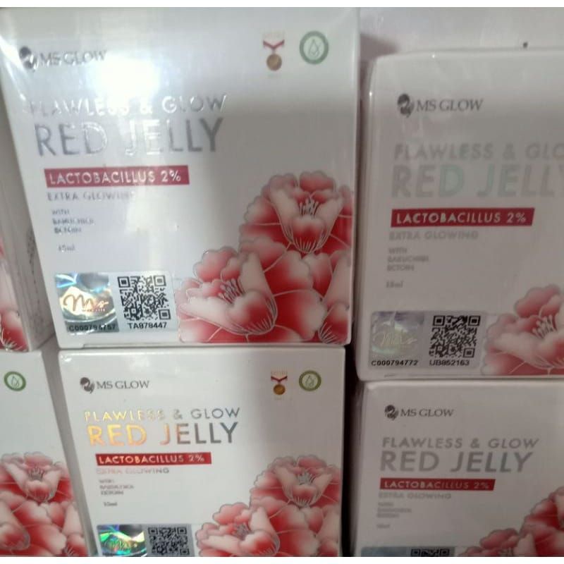 Red Jelly Ms Glow Red Jelly Flawless Glow Red Jelly Original