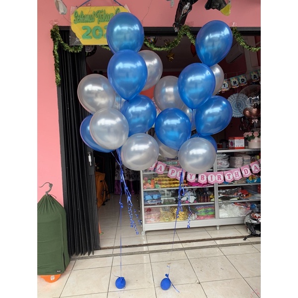 Bucket balon helium / bucket balon metalik/balon helium