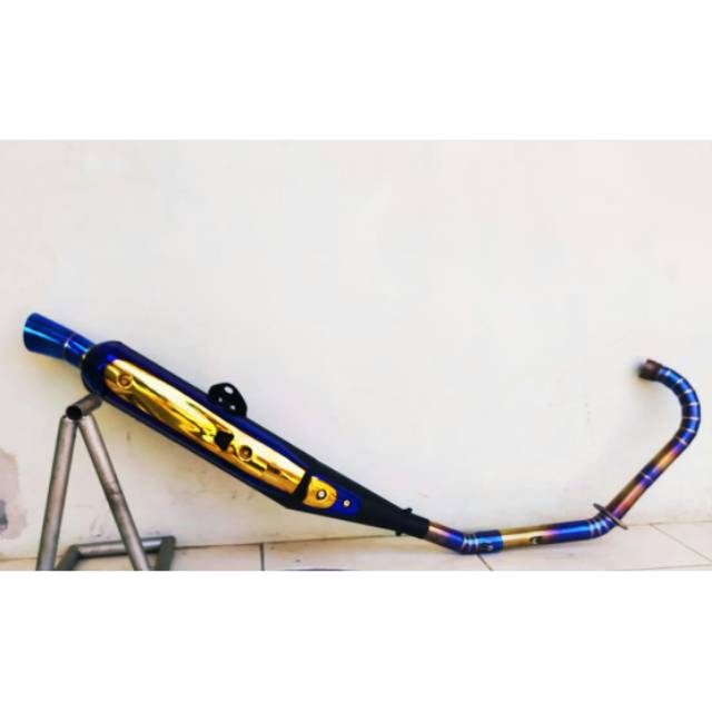 KNALPOT STANDAR RACING BLUMOON TSUKIGI VIXION NEW, VIXION OLD,,