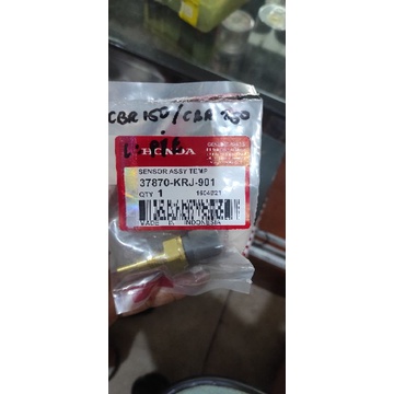SENSOR SUHU TEMPERATUR TEMP CBR 150 CBR 250 37870 KRJ 901 ASLI