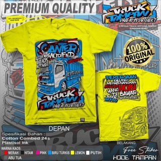 Kaos Driver Muda Fashion Original Canter T Shirt Kata Truck Mania Shopee Indonesia